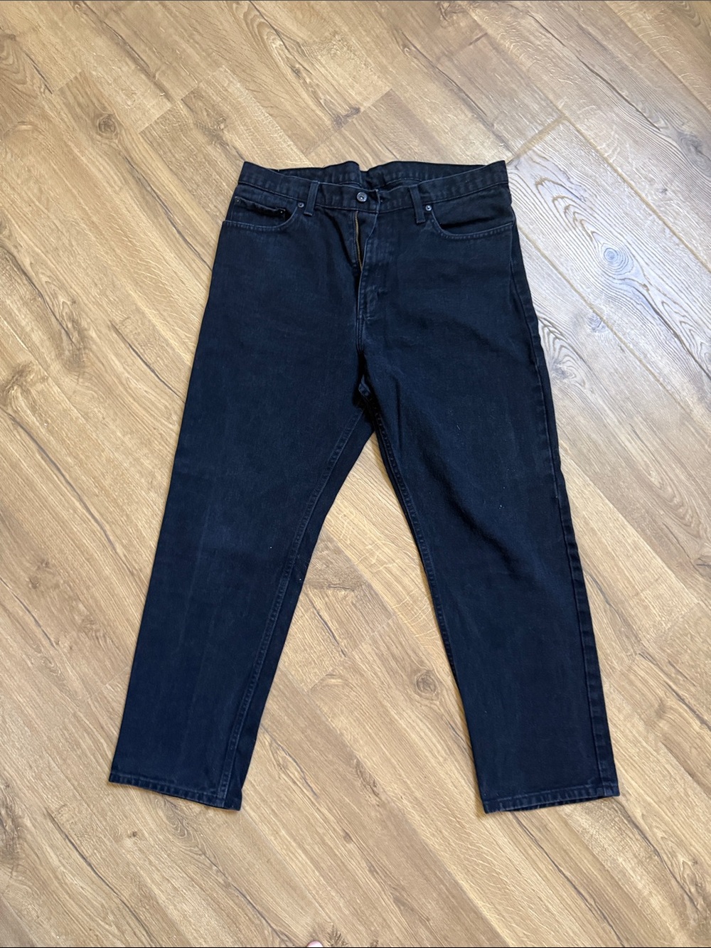 Men's Black Denim Jeans